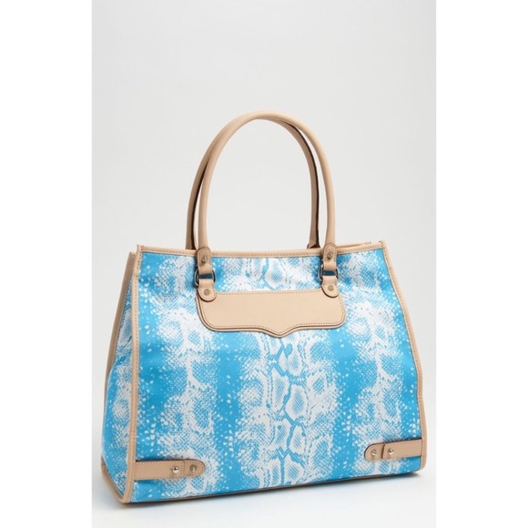 Rebecca Minkoff  Diamond Snakeskin Print Tote - Picture 2 of 7